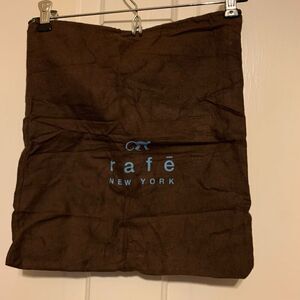 Rafe New York Brown Drawstring Dust Bag